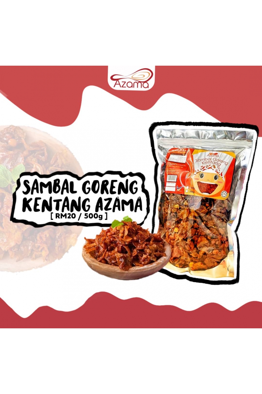 SAMBAL GORENG KENTANG 500g